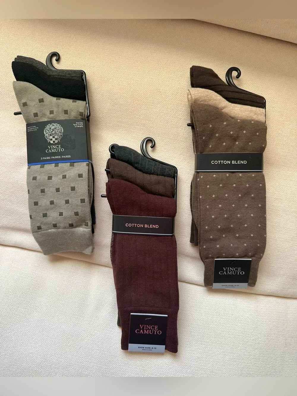 Men’s Vince Camuto Dress Socks (9 Pairs)
